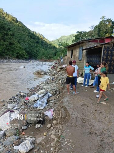 Barangay Officials Visit Hard-Hit Sitio Bogo / Purok Caimito