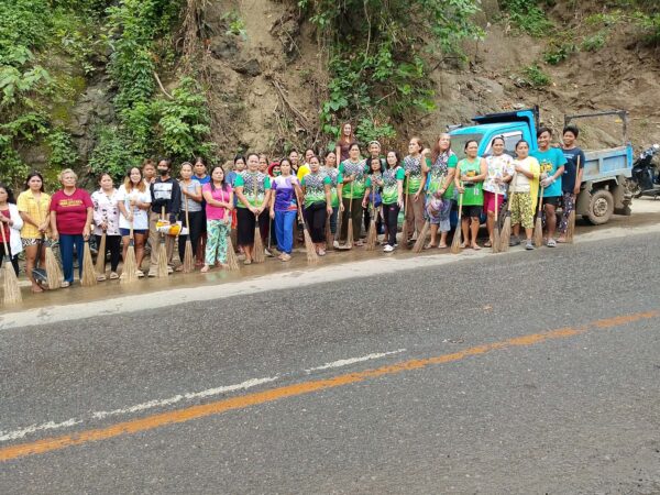 Barangay Staff and BHWs Lead Clean-Up Drive